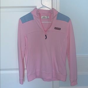 VINEYARD VINES quarter zip and tee shirt hoodie